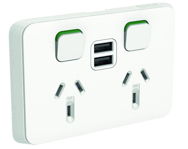 395USB Double USB Power Point-Eurotech NZ